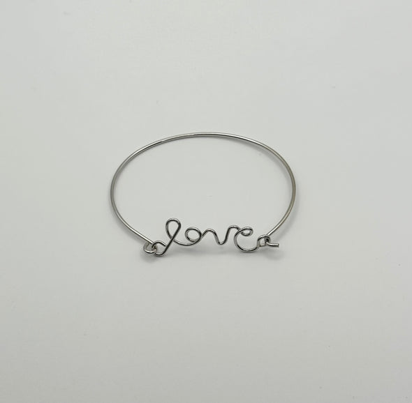 Wire Love Bracelet