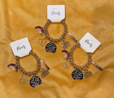 Black Girl Magic Charm Bracelet