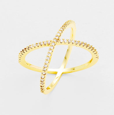 Criss Cross Ring