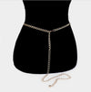 3 ROW CHAIN LINK WAIST BELT