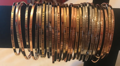 Inspirational Bangles